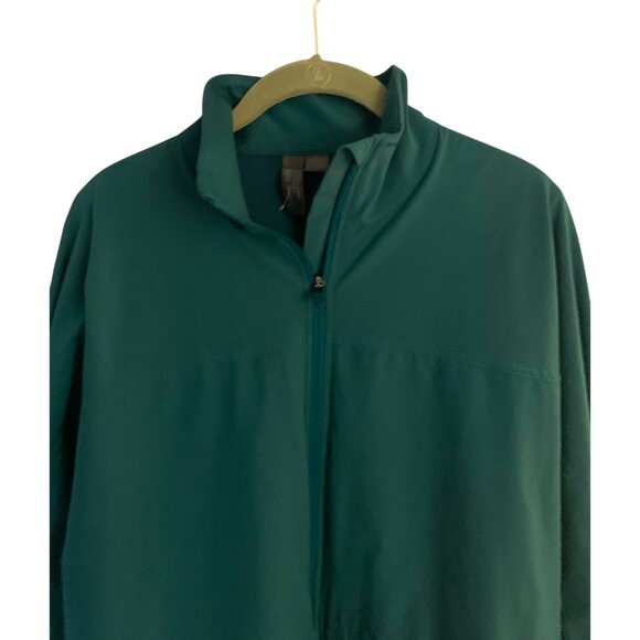 SWEATY BETTY Solid Kelly Green Fast Lane Full Zip Running Jacket Size 4-6 - Picture 4 of 9